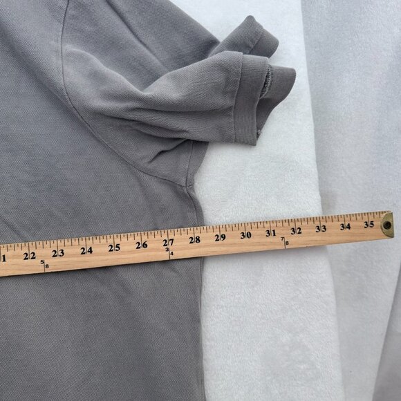 Polo Ralph Lauren Polo Shirt Mens 3XB Big Gray Knit Pony Preppy - Picture 5 of 7